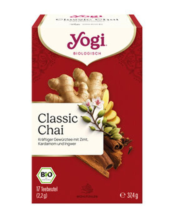 Produktfoto zu Yogi Tea® Classic Chai im Teebeutel