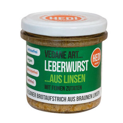 Produktfoto zu Vegane Leberwurst aus Linsen
