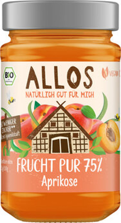 Produktfoto zu Frucht pur Aprikose 75%