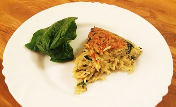 Produktfoto zu Spinat-Champignon-Soufflé