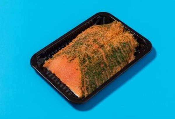 Produktfoto zu Gravad-Lachs geräuchert in Scheiben - Frischebox, 500g