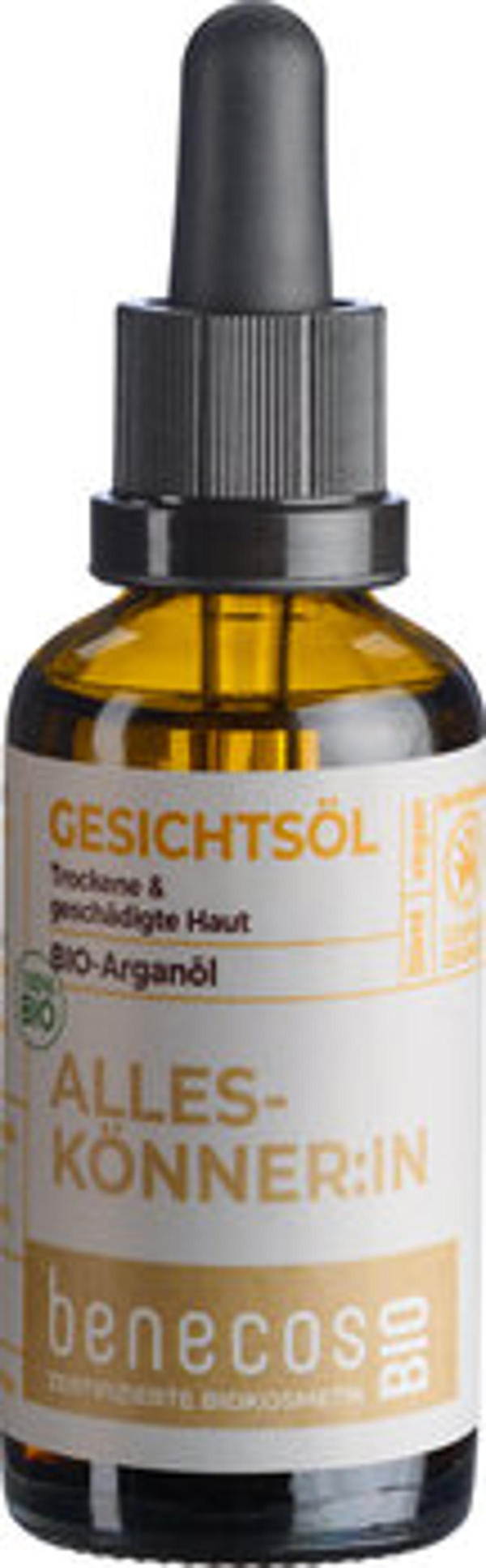 Produktfoto zu Gesichtsöl Arganöl ALLESKÖNNER:IN
