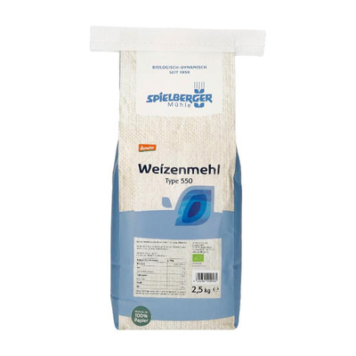 Produktfoto zu Weizenmehl Type550 2,5kg