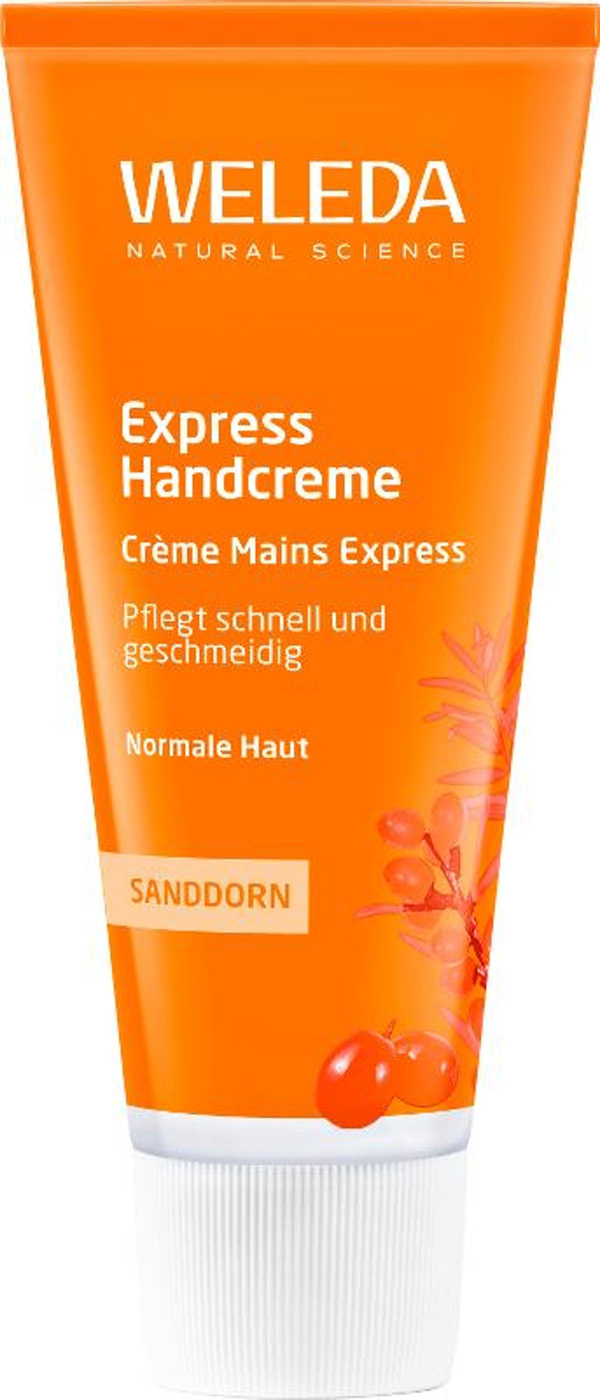 Produktfoto zu WELEDA Express Handcreme Sanddorn