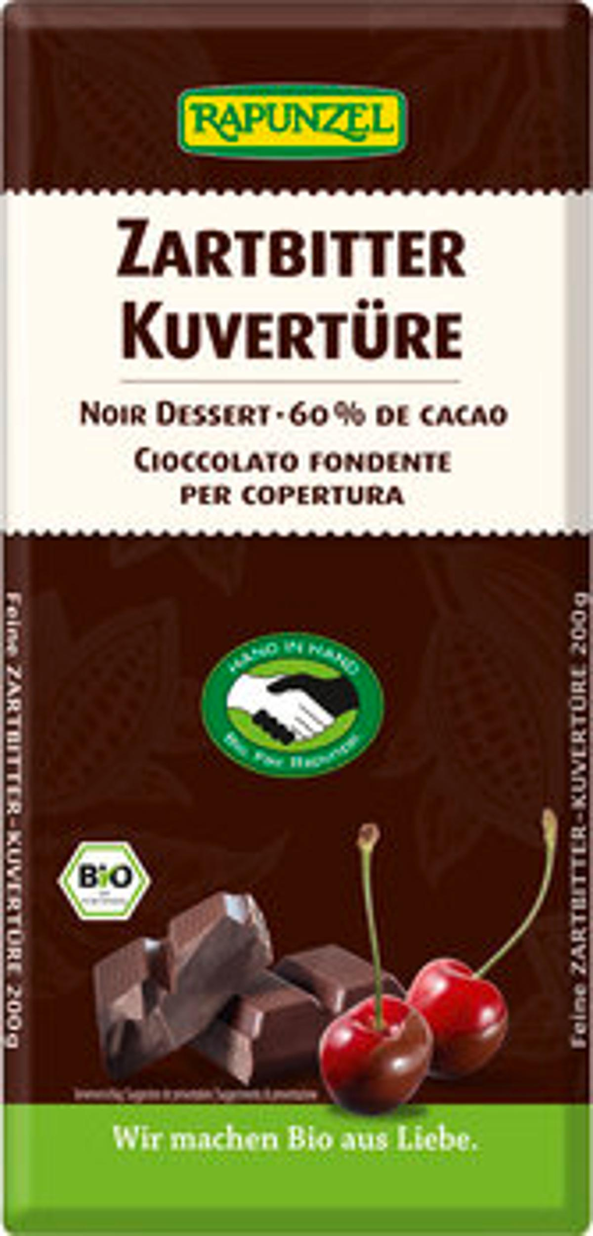 Zartbitter Kuvertüre