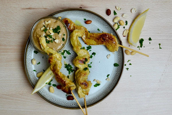 Produktfoto zu Saté-Spieße mit Erdnusssauce - Muu Satay