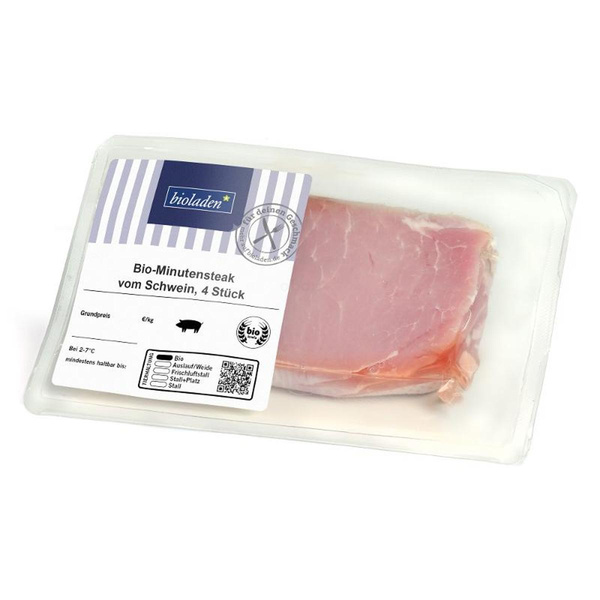 Produktfoto zu Minutensteaks vom Schwein, 4 Stück