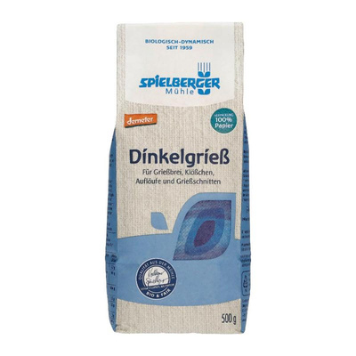 Produktfoto zu Dinkelgrieß (4 x 500g)