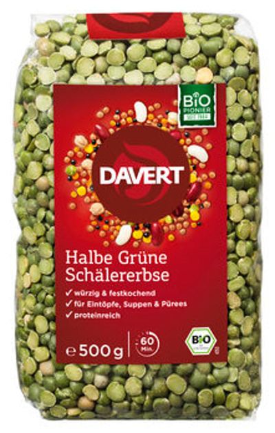 Produktfoto zu Erbsen halbe getrocknet