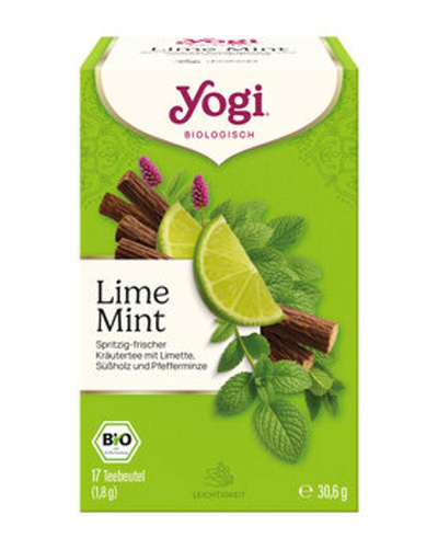 Produktfoto zu Yogi Tea® Lemon Mint im Teebeutel