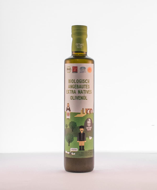 Produktfoto zu Olivenöl Bio Minoa, 1 L