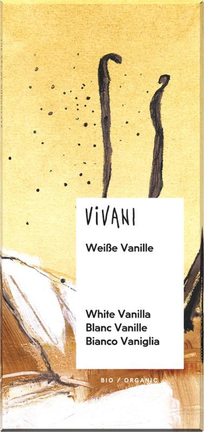 Produktfoto zu Weisse Schokolade Vanille