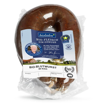 Produktfoto zu Blutwurst ganzer Ring, ca. 650g