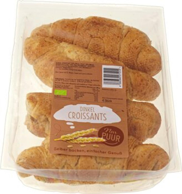 Produktfoto zu Dinkel Croissant (4 Stück)