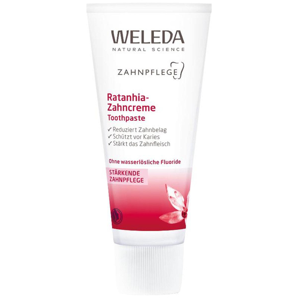 Produktfoto zu WELEDA Ratanhia Zahncreme