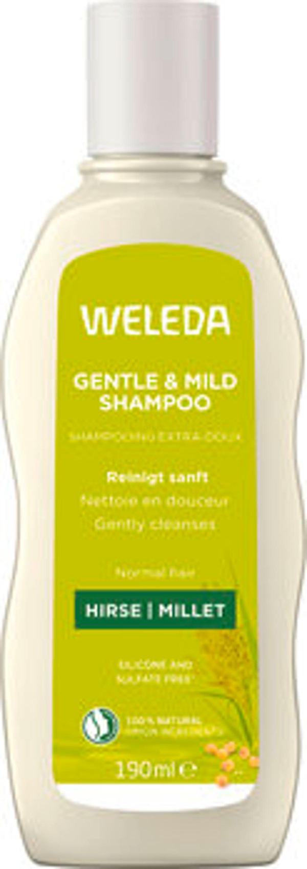 Produktfoto zu WELEDA Hirse Pflege Shampoo