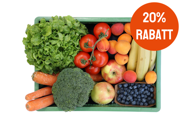 Bio Gemüse und Obst-Kiste
