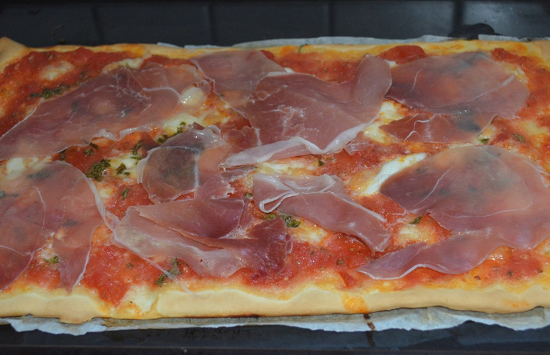 Rezeptbild für Pizza Prosciutto