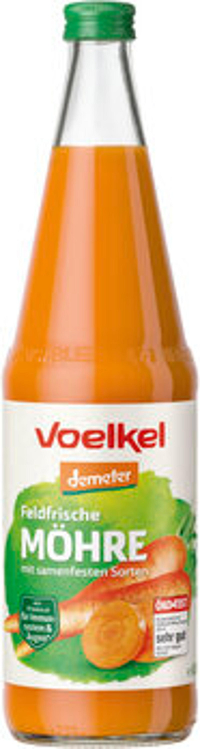Produktfoto zu Möhrensaft feldfrisch (6 x 0,7l)