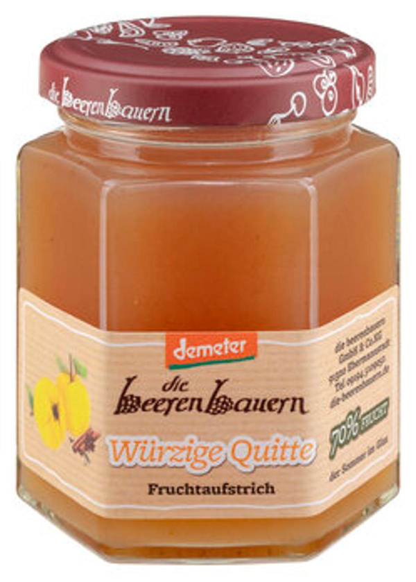 Produktfoto zu Würzige Quitte-Fruchtaufstrich