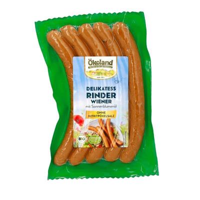 Produktfoto zu Rinder-Wiener, 5 Stück