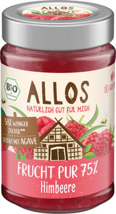 Produktfoto zu Frucht pur Himbeere 75%