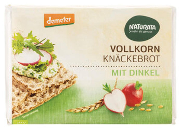 Produktfoto zu Knäckebrot Vollkorn mit Dinkel