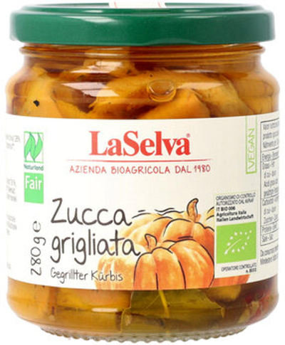 Produktfoto zu Gegrillter Kürbis in Olivenöl