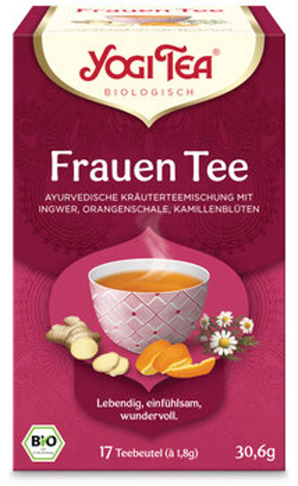 Produktfoto zu Yogi Tea® Frauen Tee im Teebeutel