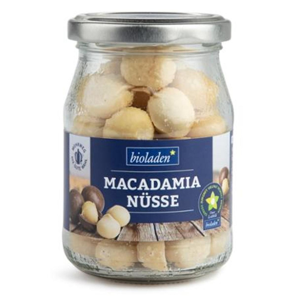 Produktfoto zu b* Macadamianüsse im Mehrwegglas