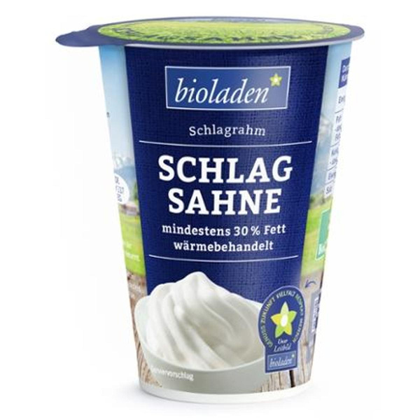 Produktfoto zu b* Schlagsahne 30% - im Becher
