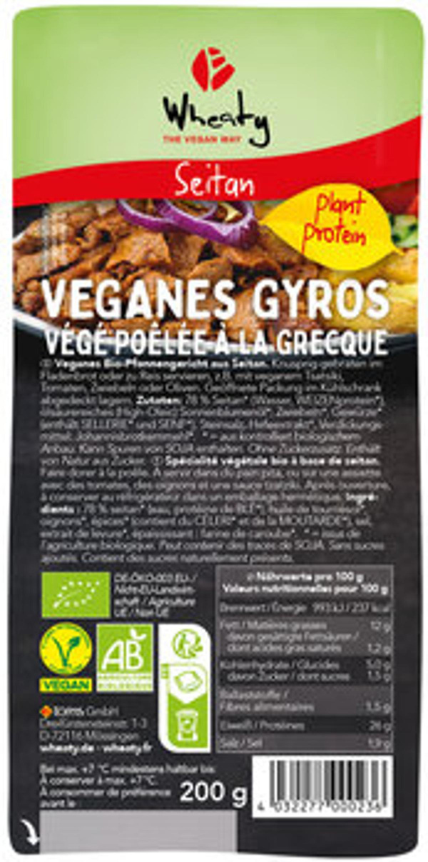 Produktfoto zu Wheaty Vegankebap Gyros (5 x 200g)