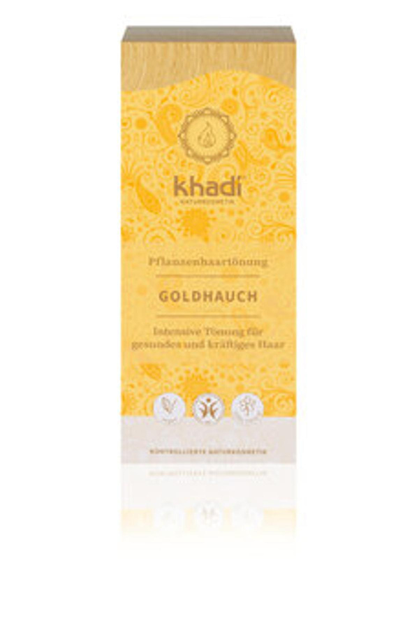 Produktfoto zu Pflanzenhaarfarbe Goldhauch
