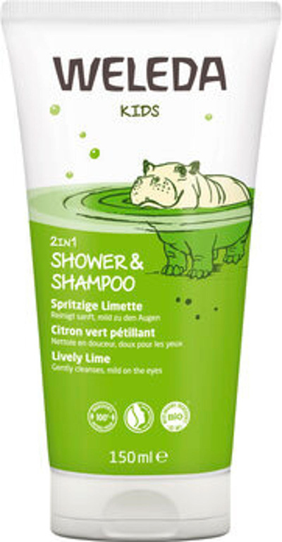 Produktfoto zu Kids 2in1 Shower & Shampoo Limette