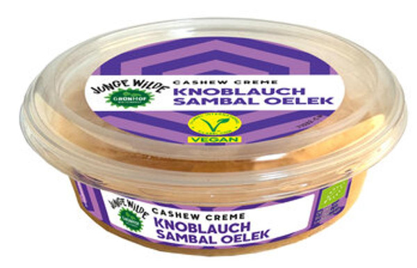 Produktfoto zu Cashew Creme Knoblauch & Sambal Oelek