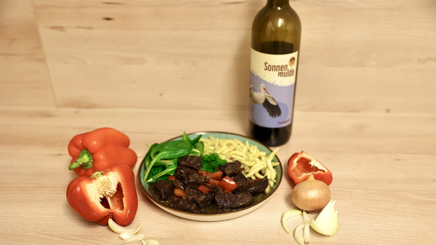 Rezeptbild für Zweigelt Gulasch