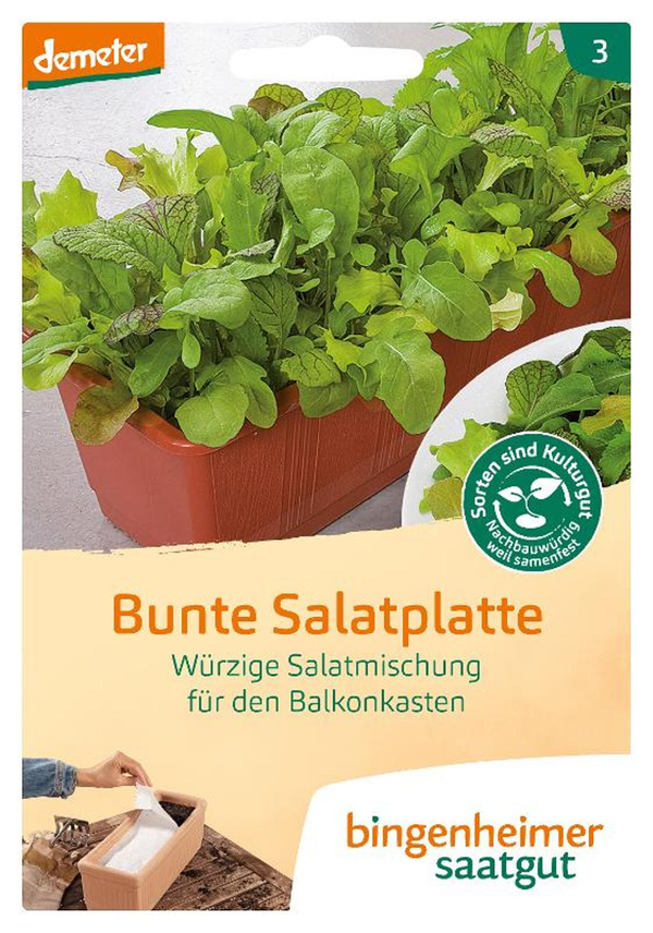 Produktfoto zu Salat Mischung Salatplatte Saaten
