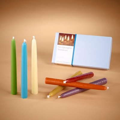 Produktfoto zu Tafelkerzen, blau