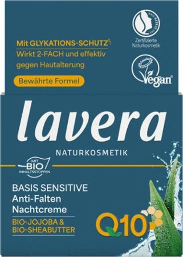Produktfoto zu basis Anti Falten Nachtcreme Q10