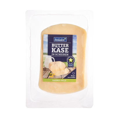 Produktfoto zu b* Butterkäse in Scheiben, 150g