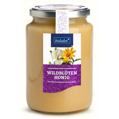 Produktfoto zu b* Wildblütenhonig cremig, 6 x 1 Kilo