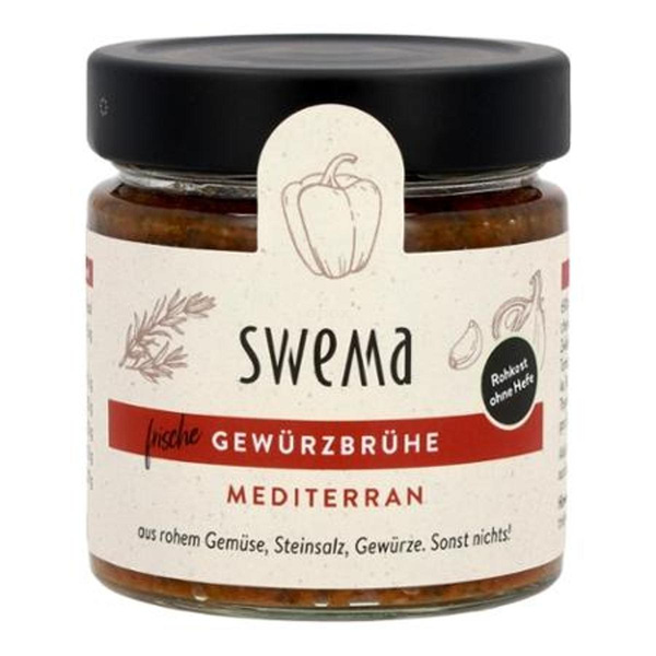 Produktfoto zu Frische Gewürzbrühe mediterran, Rohkost