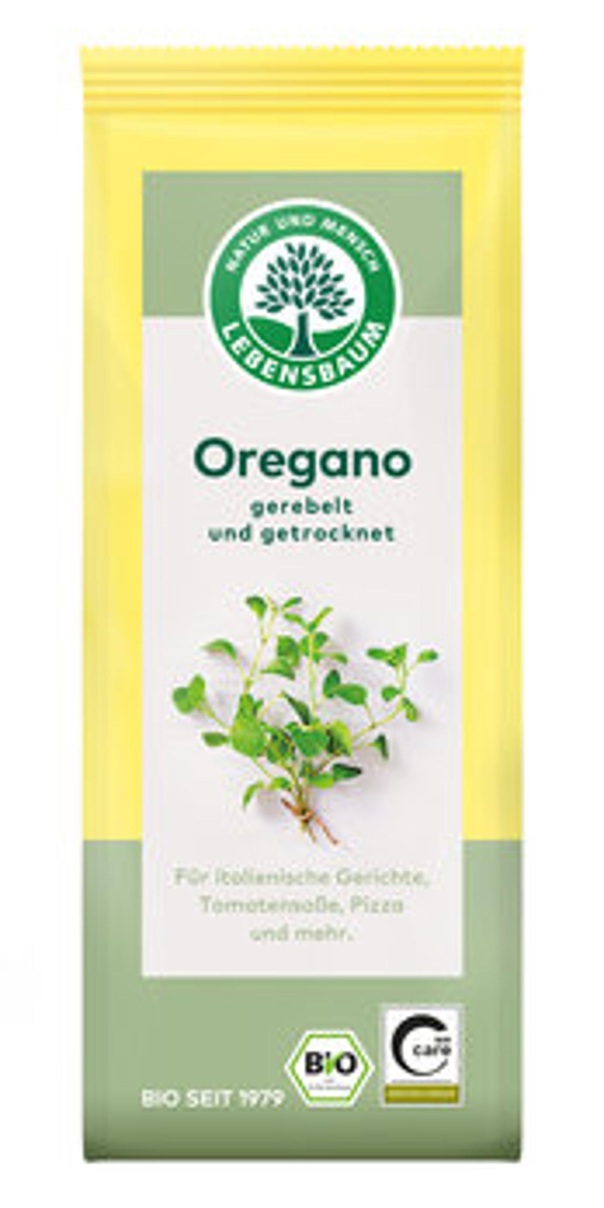 Oregano gerebelt