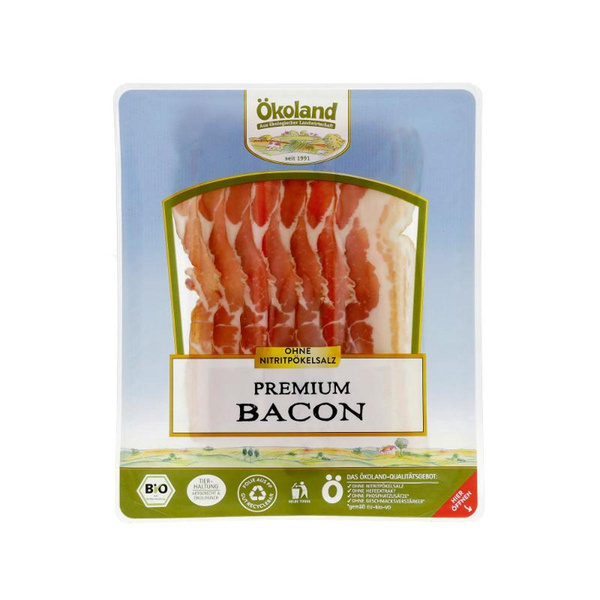 Produktfoto zu Bio-Premium Bacon 80g