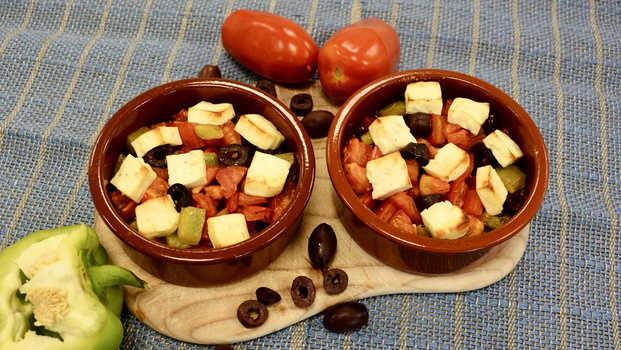 Rezeptbild für Feta-Tomaten-Auflauf