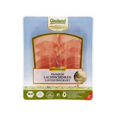 Produktfoto zu Lachsschinken luftgetrocknet