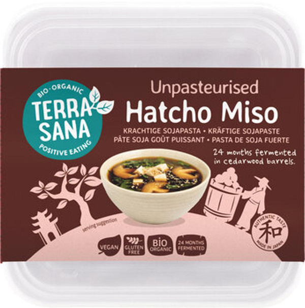 Produktfoto zu Hatcho Miso unpasteurisiert