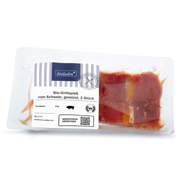 Produktfoto zu Grillspieße vom Schwein, 2 Stück