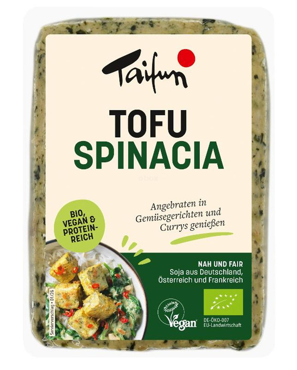 Produktfoto zu Tofu Spinacia