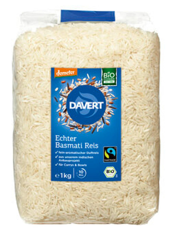 Produktfoto zu Reis Basmati weiß (8 x 1 kg)